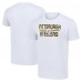 Pittsburgh Steelers Starter White Team Mesh Print Graphic T-Shirt