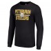 Pittsburgh Steelers Starter Black Team Mesh Print Graphic Long Sleeve T-Shirt