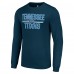 Футболка с длинным рукавом Tennessee Titans Starter Team Mesh Print Graphic - Navy