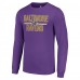 Футболка с длинным рукавом Baltimore Ravens Starter Team Mesh Print Graphic - Purple