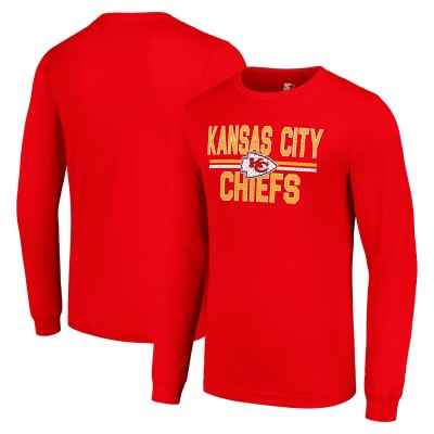 Футболка с длинным рукавом Kansas City Chiefs Starter Mesh Team Graphic - Red