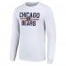 Футболка с длинным рукавом Chicago Bears Starter Team Graphic - White