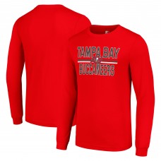 Футболка с длинным рукавом Tampa Bay Buccaneers Starter Mesh Team Graphic - Red
