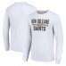 Футболка с длинным рукавом New Orleans Saints Starter Team Mesh Print Graphic - White