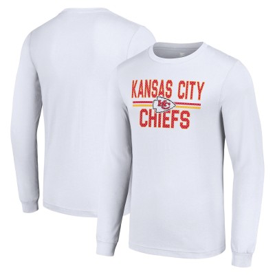 Футболка с длинным рукавом Kansas City Chiefs Starter Mesh Team Graphic - White