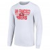 Футболка с длинным рукавом San Francisco 49ers Starter Team Mesh Print Graphic - White