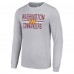 Футболка с длинным рукавом Washington Commanders Starter Team Mesh Print Graphic - Heather Gray