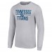 Футболка с длинным рукавом Tennessee Titans Starter Team Mesh Print Graphic - Heather Gray