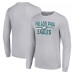 Футболка с длинным рукавом Philadelphia Eagles Starter Team Mesh Print Graphic - Heather Gray