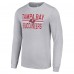 Футболка с длинным рукавом Tampa Bay Buccaneers Starter Mesh Team Graphic - Heather Gray