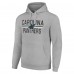 Толстовка Carolina Panthers Starter Unisex Mesh Team Graphic Tri-Blend - Heather Gray