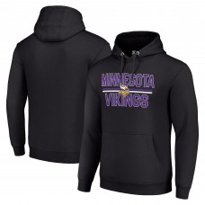 Толстовка Minnesota Vikings Starter Unisex Team Mesh Print Graphic Tri-Blend - Black