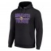 Толстовка Minnesota Vikings Starter Unisex Team Mesh Print Graphic Tri-Blend - Black