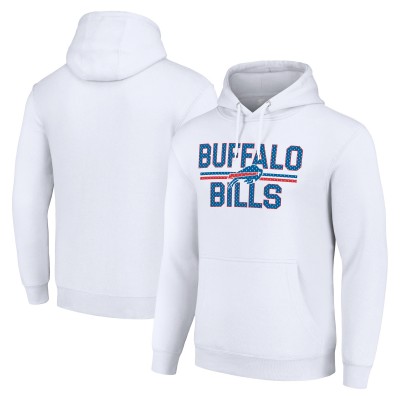 Толстовка Buffalo Bills Starter Unisex Mesh Team Graphic Tri-Blend - White
