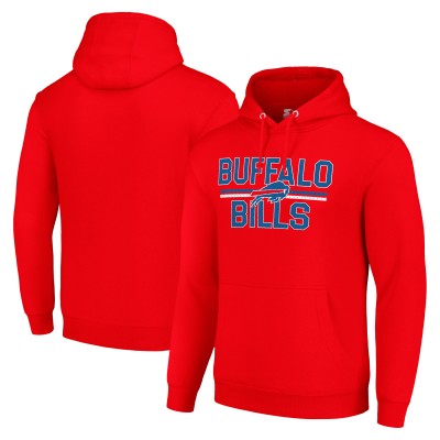 Толстовка Buffalo Bills Starter Unisex Mesh Team Graphic Tri-Blend - Red