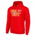 Толстовка Kansas City Chiefs Starter Unisex Mesh Team Graphic Tri-Blend - Red
