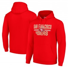Толстовка San Francisco 49ers Starter Unisex Team Mesh Print Graphic Tri-Blend - Scarlet
