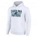 Толстовка Carolina Panthers Starter Unisex Mesh Team Graphic Tri-Blend - White