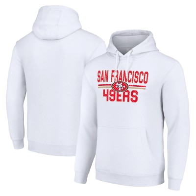 Толстовка San Francisco 49ers Starter Unisex Team Mesh Print Graphic Tri-Blend - White