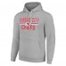Толстовка Kansas City Chiefs Starter Unisex Mesh Team Graphic Tri-Blend - Heather Gray