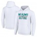 Толстовка Miami Dolphins Starter Unisex Team Mesh Print Graphic Tri-Blend - White