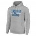 Толстовка Tennessee Titans Starter Unisex Team Mesh Print Graphic Tri-Blend - Heather Gray