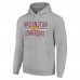 Толстовка Washington Commanders Starter Unisex Team Mesh Print Graphic Tri-Blend - Heather Gray