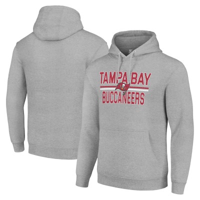 Толстовка Tampa Bay Buccaneers Starter Unisex Mesh Team Graphic Tri-Blend - Heather Gray