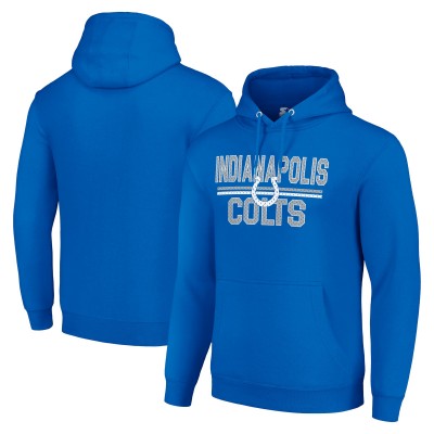 Толстовка Indianapolis Colts Starter Unisex Team Mesh Print Graphic Tri-Blend - Royal