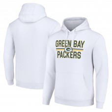 Толстовка Unisex Green Bay Packers Starter White Team Mesh Print Graphic Tri-Blend
