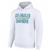 Толстовка Los Angeles Chargers Starter Unisex Team Mesh Print Graphic Tri-Blend - White