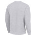 Свитшот Buffalo Bills Starter Heather Gray Team Mesh Print Graphic Pullover