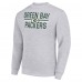 Кофта Green Bay Packers Starter Heather Gray Team Mesh Print Graphic