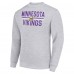 Свитшот Minnesota Vikings Starter Team Mesh Print Graphic - Heather Gray