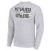 Кофта Pittsburgh Steelers Starter Heather Gray Team Mesh Print Graphic