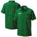 New York Jets Columbia PFG Green Super Slack Tide Omni-Wick Button-Up Shirt