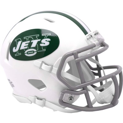 Сувенир мини шлем НФЛ New York Jets Riddell 2024 On-Field Classic Alternate