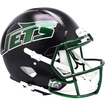 Шлем NFL #1 New York Jets Riddell 2024 On-Field Alternate Speed Authentic