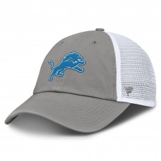 Бейсболка Detroit Lions Fanatics Gray/White Trucker