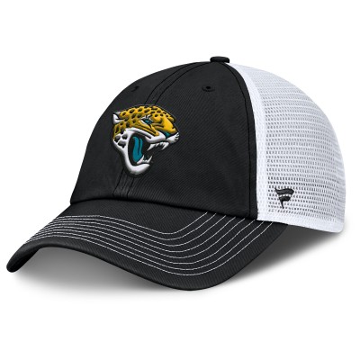 Бейсболка Jacksonville Jaguars Fanatics Black/White Trucker