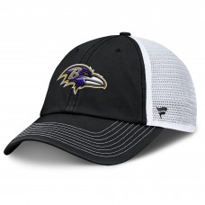 Бейсболка Baltimore Ravens Fanatics Black/White Trucker