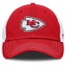 Бейсболка Kansas City Chiefs Fanatics Red/White Trucker