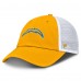 Бейсболка Los Angeles Chargers Fanatics Gold/White Trucker