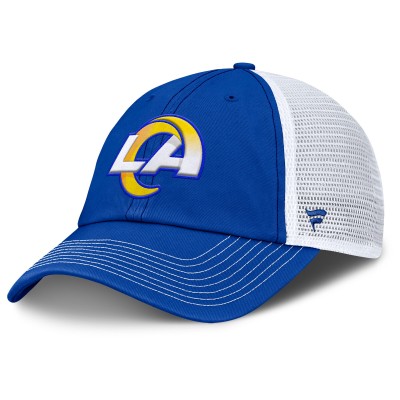 Бейсболка Los Angeles Rams Fanatics Trucker - Royal/White