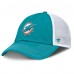 Бейсболка Miami Dolphins Fanatics Aqua/White