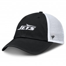 Бейсболка New York Jets Fanatics Black/White Trucker Бейсболка New York Jets Fanatics Black/White Trucker