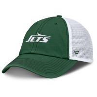 Бейсболка New York Jets Fanatics Green/White Trucker