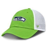 Бейсболка Seattle Seahawks Fanatics Neon Green/White Trucker