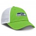Бейсболка Seattle Seahawks Fanatics Neon Green/White Trucker