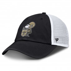 Бейсболка New Orleans Saints Fanatics Black Basic Vintage Trucker
